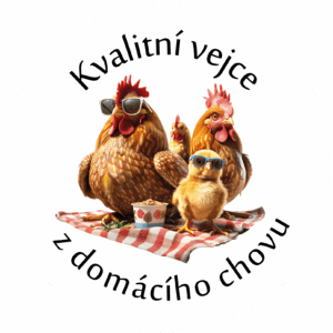 Samolepka - Kvalitní vejce z domácího chovu