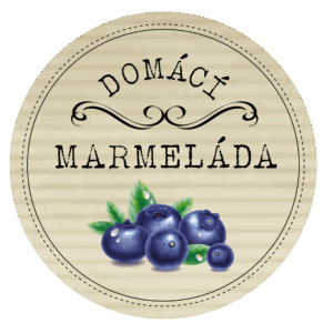 Etiketa na marmeládu 2
