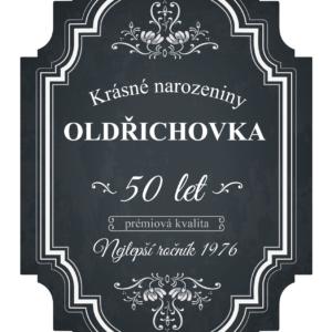 Vlastní etiketa na láhev