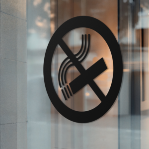 Vinylová samolepka zákaz kouření